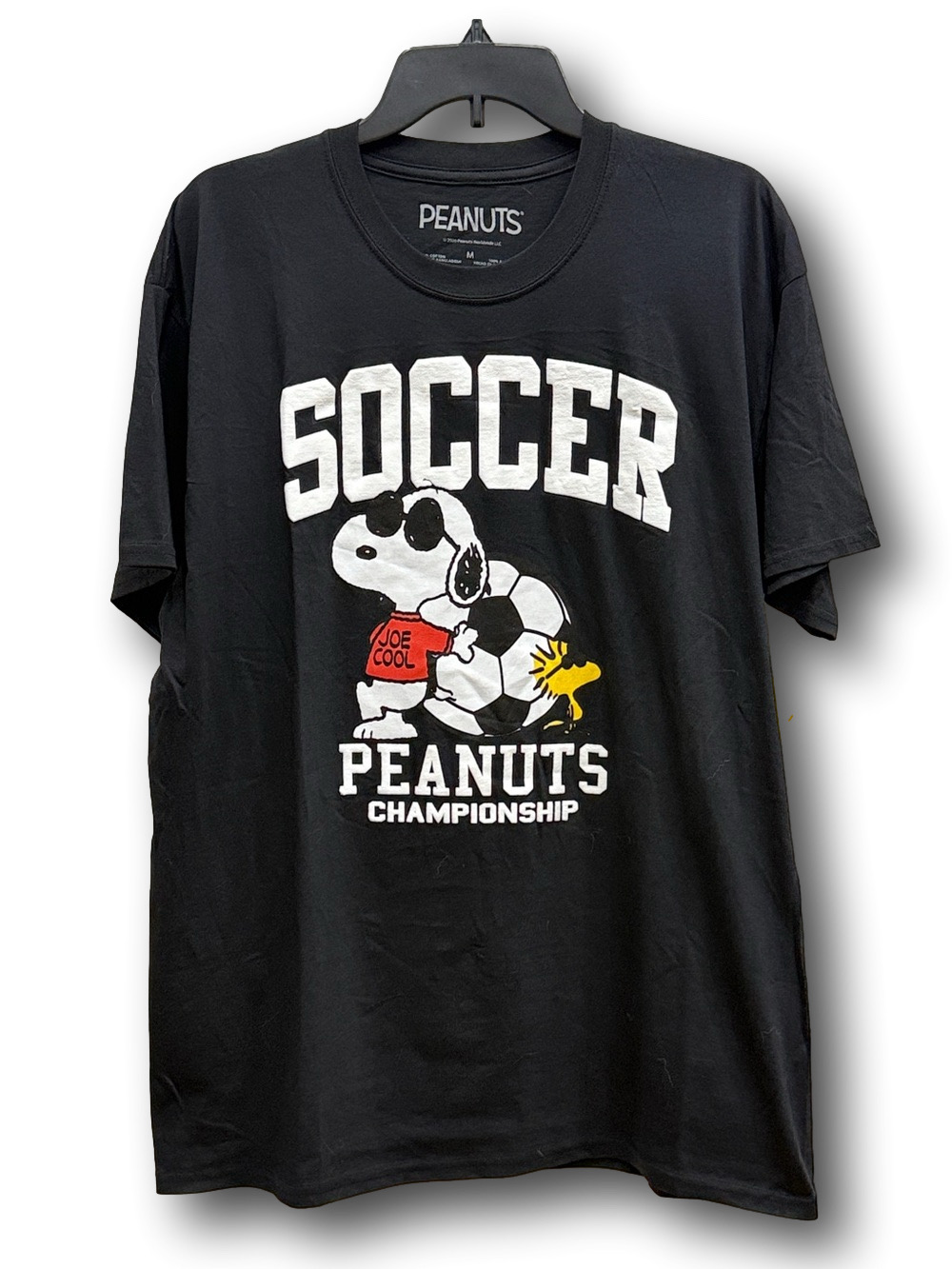 Peanuts Soccer Snoopy & Woodstock Graphic T-Shirt - Size Medium - NWT